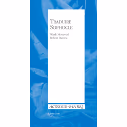 ISBN Traduire Sophocle, Français, 64 pages