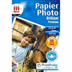 Micro Application 5376, 255 g/m², A6, Blanc, 80 feuilles, 100 x 150 mm