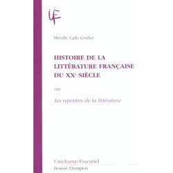 ISBN Histoire De La Litterature Francaise Du Xx Siecle Ou Les Repentirs De La Litterature livre Littérature Français Livre broché