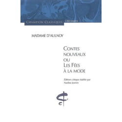 Honoré Champion CONTES NOUVEAUX OU LES FÉES À LA MODE livre