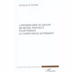 ISBN L'Archeologie Du Savoir De Michel Foucault Pour Penser Le Co, philosophie, Français, Livre broché