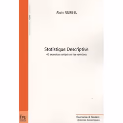 ISBN Statistique Descriptive, Business & finance, Français, Livre broché