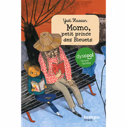 ISBN Momo petit prince des bleuets Dyscool : Le livre de Yaël Hassan, Beatrice Alemagna, Roman, 128 pages
