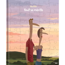 ISBN Tout se mérite : Le livre de Voutch, Humoristique, 64 pages