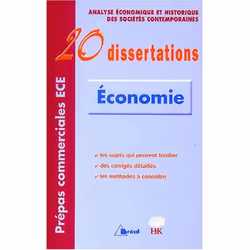 ISBN Economie Ece 20 Dissertations, Business & finance, Français, Livre broché