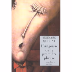 ISBN L Angoisse De La Premiere Phrase, Romance, Français, Livre broché