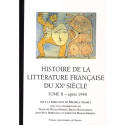 ISBN Histoire De La Litterature Francaise Du Xxe Siecle, biographie, Français