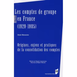ISBN Les Comptes De Groupe En France (1929-1985); Origines, Enjeux Et Pratiques De La Consolidation Des Comptes, Économie, Fr ...
