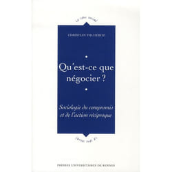 Qu est ce que negocier