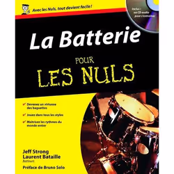 ISBN La Batterie Pour Les Nuls + Cd, Musique, Français