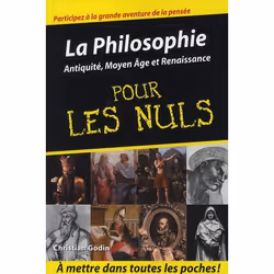 ISBN La Philosophie Pour Les Nuls T.1; Antiquite, Moyen Age Et Renaissance, philosophie, Français, Livre broché