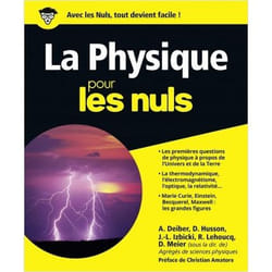 La Physique Pour les nuls (Broché)