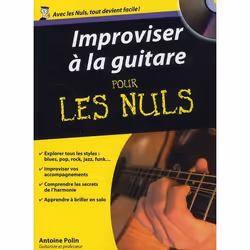 ISBN Improviser A La Guitare Pour Les Nuls, Musique, Français, Livre broché