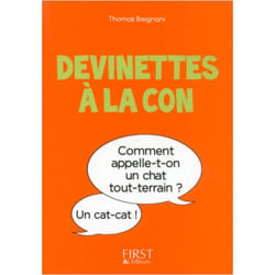 Petit Livre de - Devinettes à la con (Grand format)