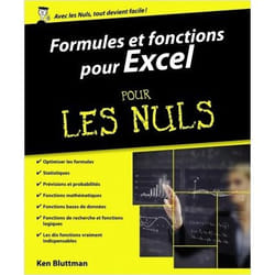 Formules et fonctions pour Excel pour les nulsVersions 2010, 2013 et 2016 (Broché)