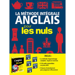 ISBN Coffret La Méthode intégrale Anglais pour les Nuls : Le livre de Collectif