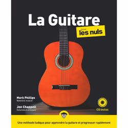 ISBN Guitare Pour les Nuls, nouvelle édition + CD : Le livre de Mark Phillips, Jon Chappell, métier & loisirs, 400 pages
