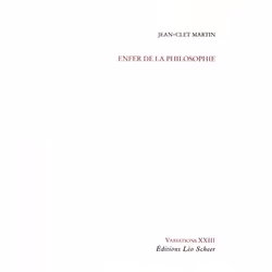 ISBN Enfer De La Philosophie, philosophie, Français
