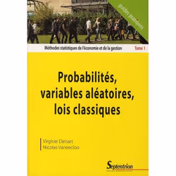 ISBN Methodes Statistiques De L'Economie Et De La Gestion T.1; Probabilites, Variables Aleatoires, Lois Classiques, Économie, ...