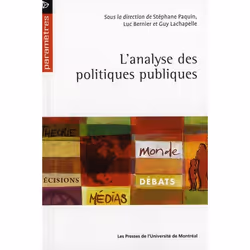 ISBN L'Analyse Des Politiques Publiques, Économie, Français