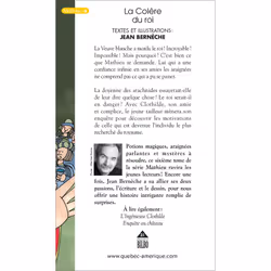 ISBN La Colère du roi - Mathieu 6 livre