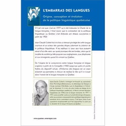 ISBN L’Embarras des langues livre