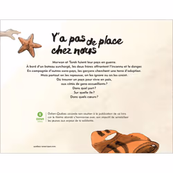 ISBN Y’a pas de place chez nous livre