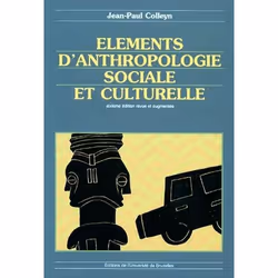 ISBN Elements D'Anthropologie Sociale Et Culturelle, Education, Français