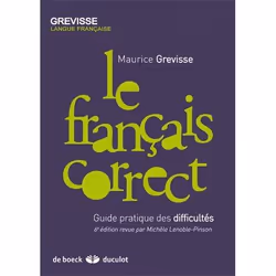 ISBN Le Francais Correct; Guide Pratique Des Difficultes (6e Edition), histoire, Français