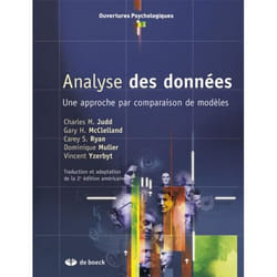 Analyse des données - une approche par comparaison de modèles