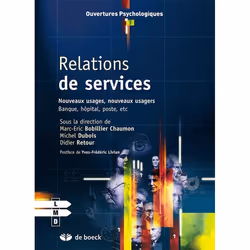ISBN Relations De Services, société, Français, Livre broché