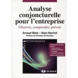 Analyse conjoncturelle pour l'entreprise - observer, comprendre, prévoir