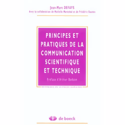 ISBN Principes Et Pratiques De La Communication Scientifique Et Technique, Littérature, Français, Livre broché