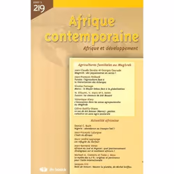 ISBN Afrique Contemporaine T.219; Agricultures Familiales Au Maghreb, politique, Français