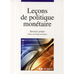 Leçons de politique monétaire