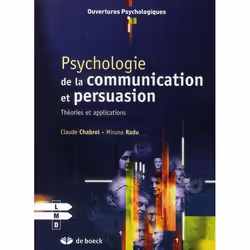 ISBN Psychologie De La Communication Et Persuasion, Psychologie, Français, Livre broché