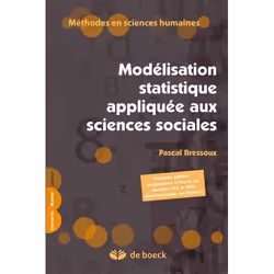 ISBN La Modelisation Statistique Appliquee Aux Sciences Sociales, société, Français