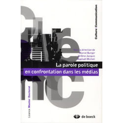 La parole politique en confrontation dans les médias