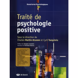 ISBN Traite De Psychologie Positive, Psychologie, Français