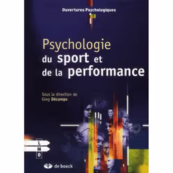ISBN Psychologie Du Sport Et De La Performance, Psychologie, Français