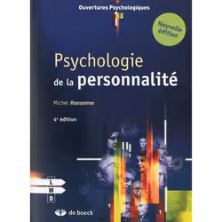 ISBN Psychologie De La Personnalite (4e Edition), Psychologie, Français