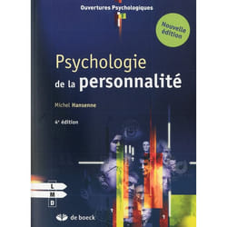ISBN Psychologie De La Personnalite (4e Edition)