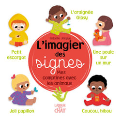 ISBN L'imagier des signes - Mes comptines avec les animaux : Le livre de Isabelle Jacqué, Collectif