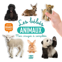 ISBN Mon bel imagier à compléter - Les bébés animaux - Avec de grands stickers : Le livre de Collectif