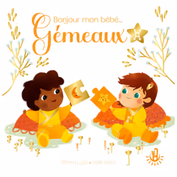 ISBN Bonjour mon bébé... Gémeaux : Le livre de Leïla Brient, Shana Lyès, 32 pages