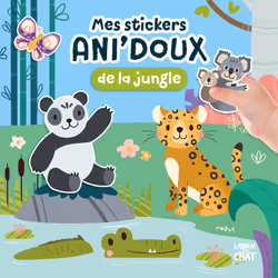 ISBN Mes stickers Ani'doux de la jungle : Le livre de Mad Pillow, Collectif, 24 pages