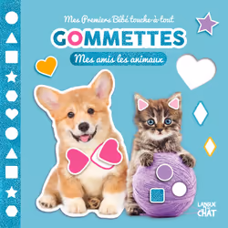 ISBN Mes Premiers Bébé touche-à-tout - Gommettes - Mes amis les animaux : Le livre de Collectif, Collectif, 24 pages