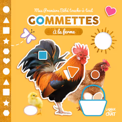 ISBN Mes Premiers Bébé touche-à-tout - Gommettes - À la ferme : Le livre de Collectif, Collectif, 24 pages