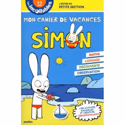 Mon cahier de vacances Simon Jentre en Petite Section. 2-3 ans