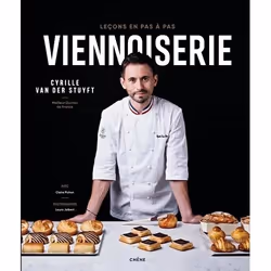 Livre de cuisine - CHENE - VIENNOISERIE. LECONS EN PAS A PAS - 1500 photos - 398 pages - Cyrille Van der Stuyft